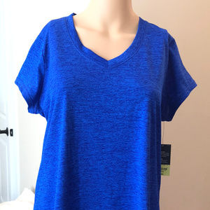 *NEW* Xersion Work Out/Yoga Vneck Tee Size L